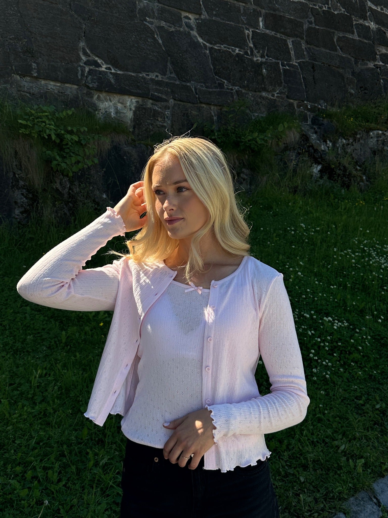 VMISA Cardigan - Pink-A-Boo